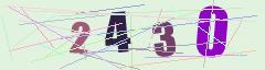 CAPTCHA validation image