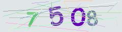 CAPTCHA validation image